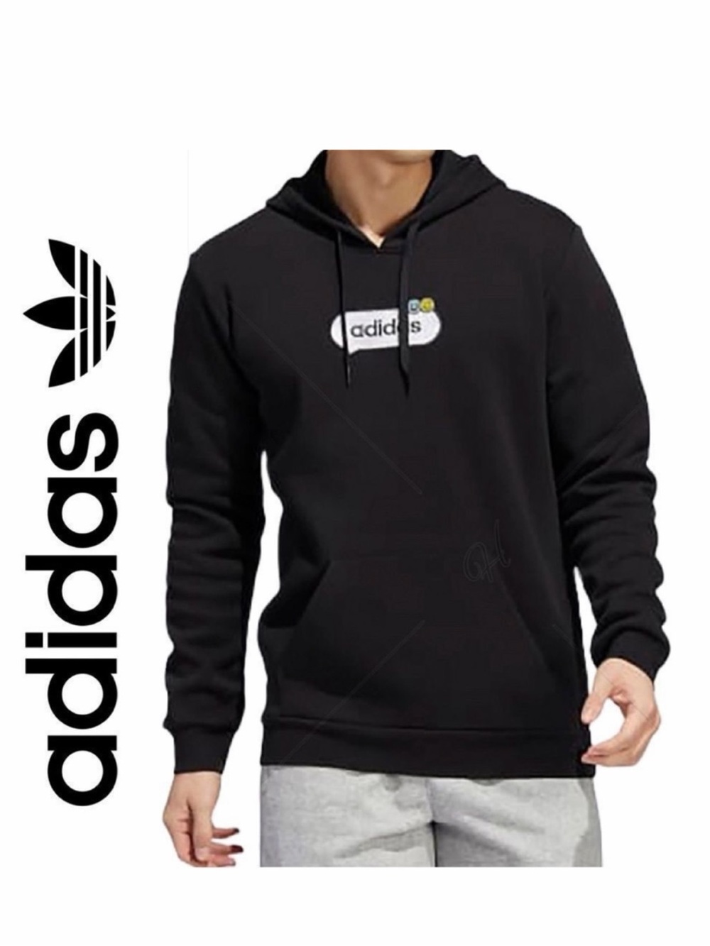 Adidas Men’s Opti G Hood Black NEW - Size S